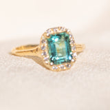 Illuminée Tourmaline Halo Ring
