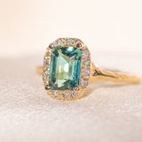 Illuminée Tourmaline Halo Ring