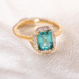 Illuminée Tourmaline Halo Ring
