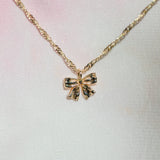 Petite Bow Pendant