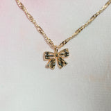 Petite Bow Pendant