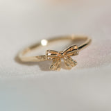 Petite Bow Ring