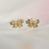 Petite Bow Studs