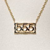 Angel Number 555 Pendant