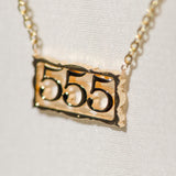 Angel Number 555 Pendant