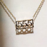 Angel Number 555 Pendant