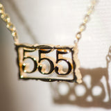 Angel Number 555 Pendant