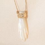 Healing Hand Pearl Pendant