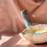Ruby Kyanite Fuchsite Pendant