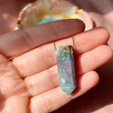 Ruby Kyanite Fuchsite Pendant