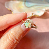 Cosmic Confetti Diamond Dusted Opal Ring