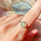Cosmic Confetti Diamond Dusted Opal Ring
