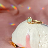 Cosmic Confetti Diamond Dusted Opal Ring