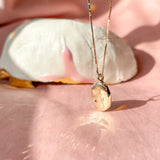 Engraved Rose Pendant