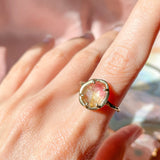 Magique Watermelon Tourmaline Solitaire II