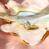 Sacred Shield Salt Diamond Ring