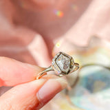 Sacred Shield Salt Diamond Ring