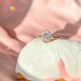 Sacred Shield Salt Diamond Ring