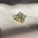 Vert Vitrail Ring
