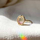 Magique Watermelon Tourmaline Solitaire II
