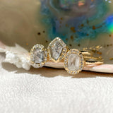 Sacred Shield Salt Diamond Ring
