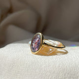 Intergalactic Iolite Sunstone Solitaire