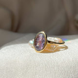 Intergalactic Iolite Sunstone Solitaire