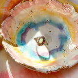 Opal Halo Signet Ring