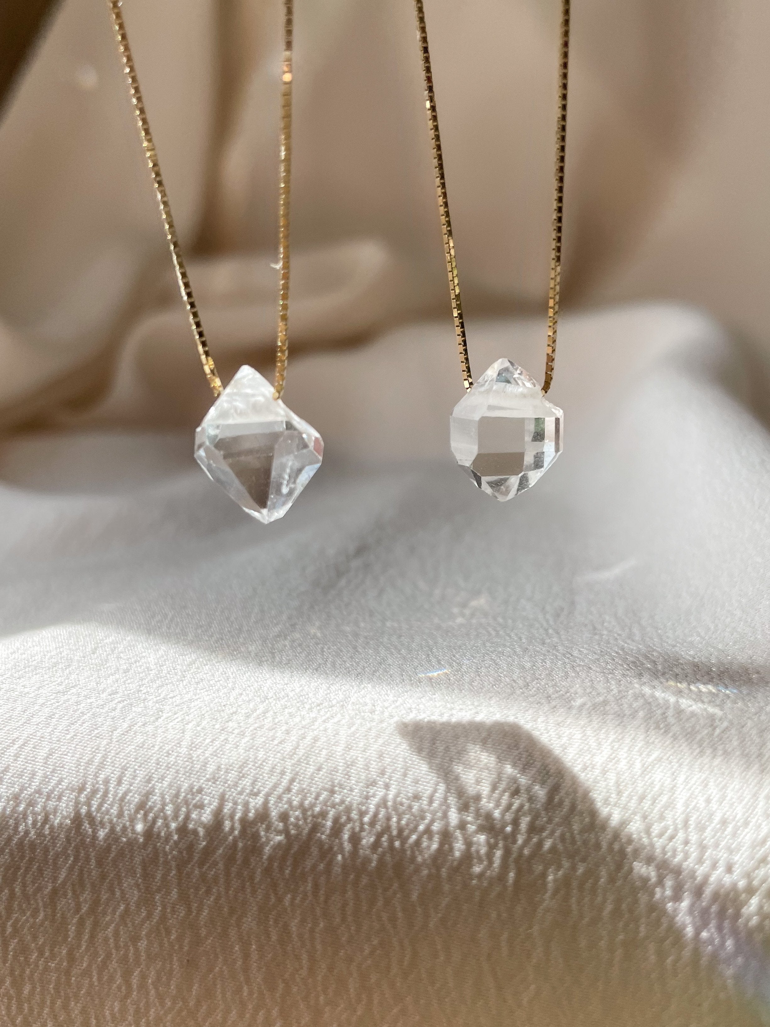 Herkimer Diamond Choker Necklace | Embellish Asheville | Embellish Asheville