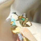 Vert Vitrail Ring