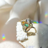 Vert Vitrail Ring