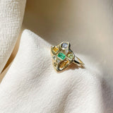 Vert Vitrail Ring