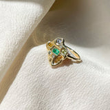 Vert Vitrail Ring