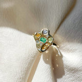Vert Vitrail Ring