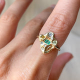 Vert Vitrail Ring