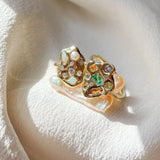 Vert Vitrail Ring