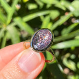 Intergalactic Iolite Sunstone Solitaire