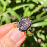 Intergalactic Iolite Sunstone Solitaire