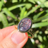 Intergalactic Iolite Sunstone Solitaire