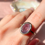 Intergalactic Iolite Sunstone Solitaire