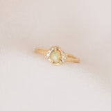 Cosmic Confetti Diamond Dusted Opal Ring