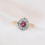 Spinel Solstice Halo Ring