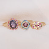 Spinel Solstice Halo Ring