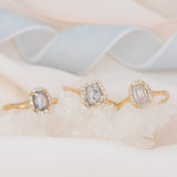 Sacred Shield Salt Diamond Ring