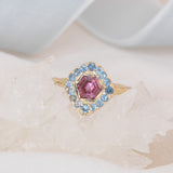 Spinel Solstice Halo Ring