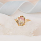Magique Watermelon Tourmaline Solitaire II